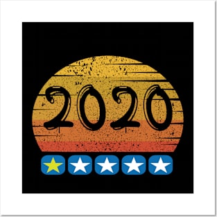2020 One Star Rating Posters and Art